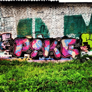 Graffiti Bombing in Moscow - Photo by PIKE - Pike