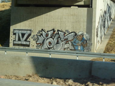 Graffiti Bombing - Photo by PL_PartyZan
