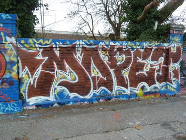 Graffiti Wall in Essen - Photo by PL_PartyZan - ruhrpott, ruhrgebiet, essen (2014)