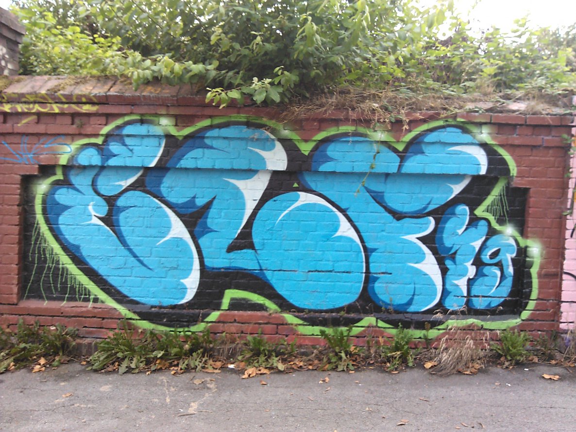 Graffiti Wall in Essen - Photo by PL_PartyZan - Elf, 79, Zollstraße (2013)