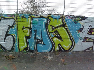 Graffiti Wall in Essen - Photo by PL_PartyZan - hall, of, fame (2013)