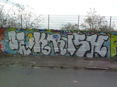 Graffiti Wall in Essen - Photo by PL_PartyZan - hall, of, fame (2013)