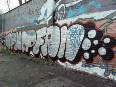 Graffiti Wall in Essen - Photo by PL_PartyZan - hip, hop, fan (2013)