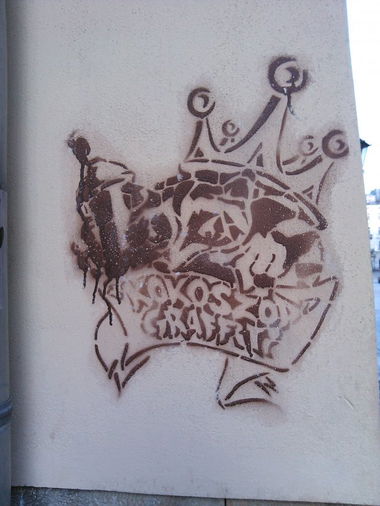 Graffiti Street Art in Kr?ków - Photo by PL_PartyZan - kokoszop, graffiti, Kraków (2014)