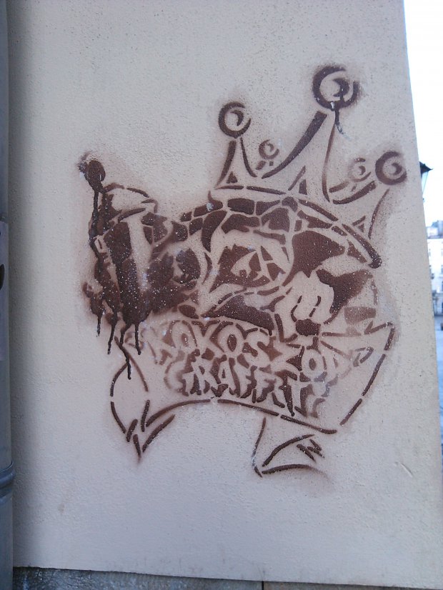 Graffiti Street Art in Kr?ków - Photo by PL_PartyZan - kokoszop, graffiti, Kraków (2014)