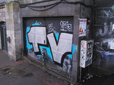 Graffiti Bombing - Photo by PL_PartyZan