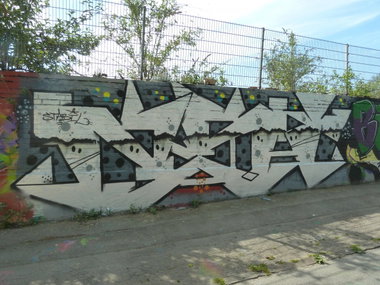 Graffiti Wall in Essen - Photo by PL_PartyZan - Asi, Elvis, ATAB (2014)