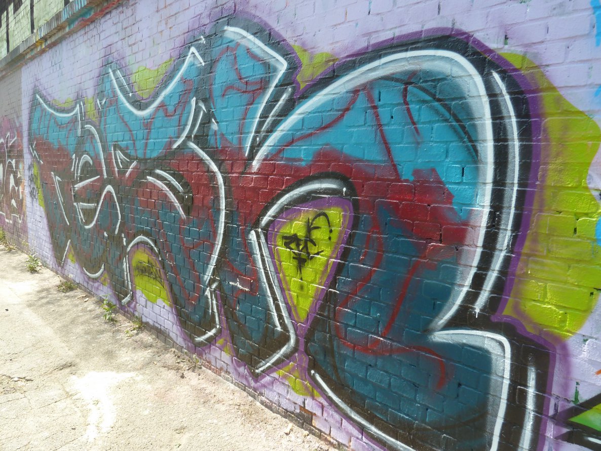 Graffiti Wall in Essen - Photo by PL_PartyZan - Zollstraße, Essen, Germany (2014)