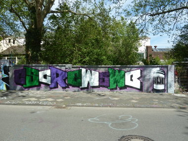 Graffiti Wall in Essen - Photo by PL_PartyZan - esc, crew, ewc (2014)