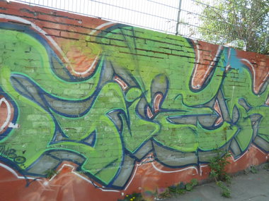 Graffiti Wall in Essen - Photo by PL_PartyZan - essen, hall, of (2014)