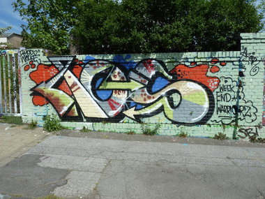 Graffiti Bombing in Essen - Photo by PL_PartyZan - essen, hall, of (2014)
