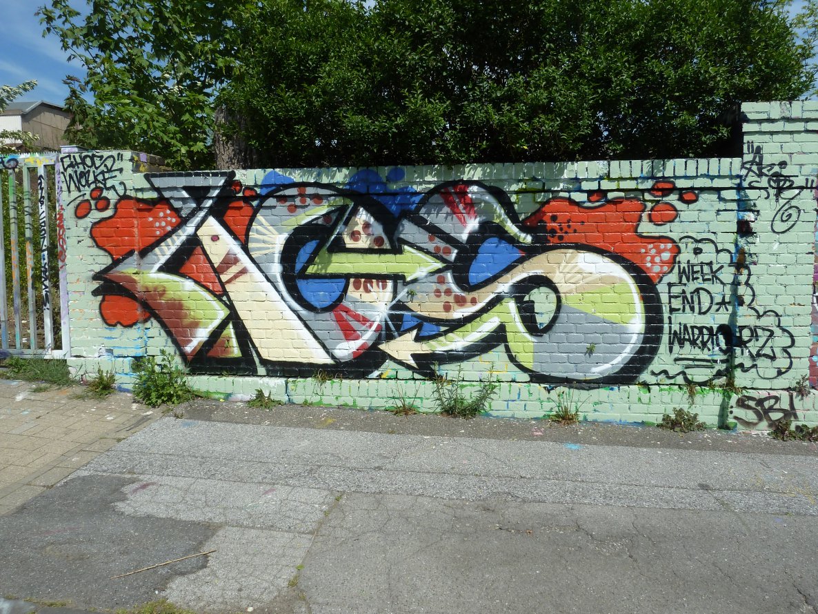 Graffiti Bombing in Essen - Photo by PL_PartyZan - essen, hall, of (2014)