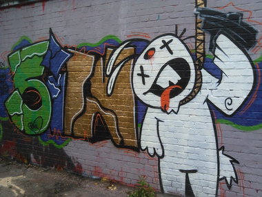 Graffiti Wall in Essen - Photo by PL_PartyZan - esc, swb, sino (2014)