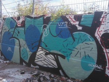 Graffiti Wall in Essen - Photo by PL_PartyZan - tv, tvs, tv's (2014)