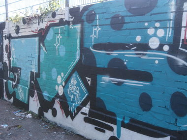 Graffiti Wall in Essen - Photo by PL_PartyZan - tv, tvs, tv's (2014)