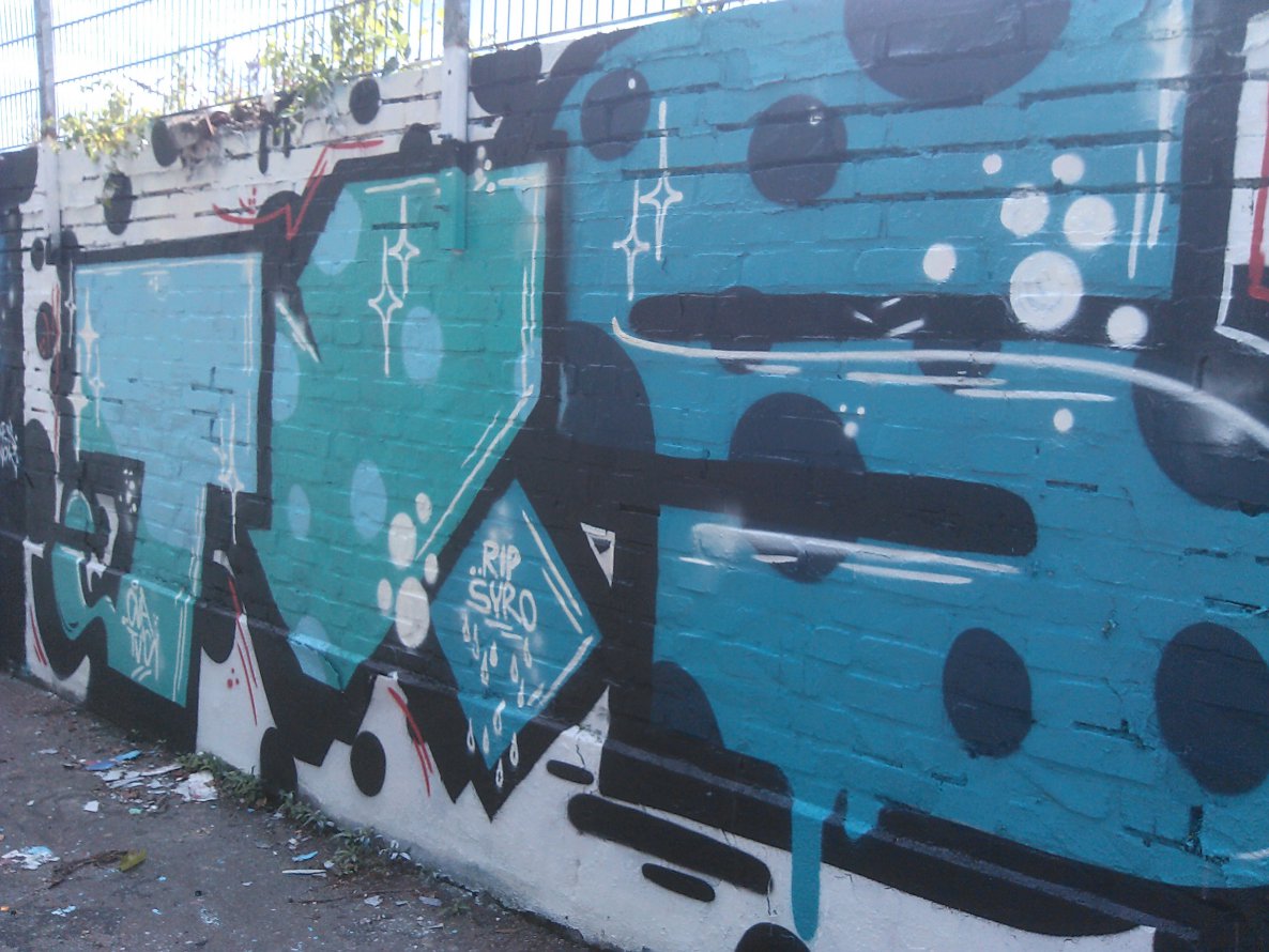 Graffiti Wall in Essen - Photo by PL_PartyZan - tv, tvs, tv's (2014)