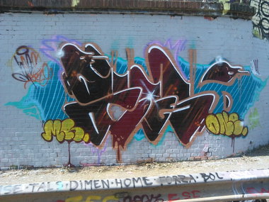 Graffiti Wall in Essen - Photo by PL_PartyZan - begs, mr, one (2014)