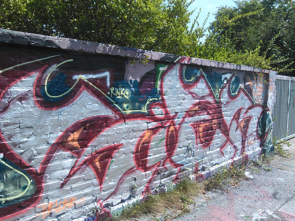 Graffiti Wall in Essen - Photo by PL_PartyZan - stur, gier, rink (2014)