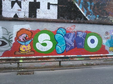 Graffiti Wall in Essen - Photo by PL_PartyZan - sino, esc, ewc (2014)