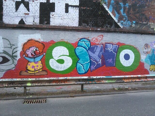 Graffiti Wall in Essen - Photo by PL_PartyZan - sino, esc, ewc (2014)