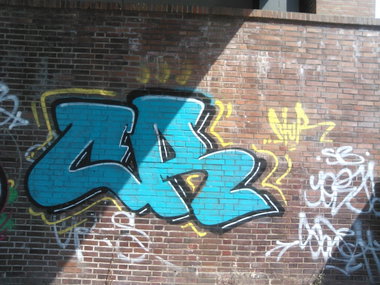 Graffiti Wall in Essen - Photo by PL_PartyZan - beik, rush, FMS (2014)