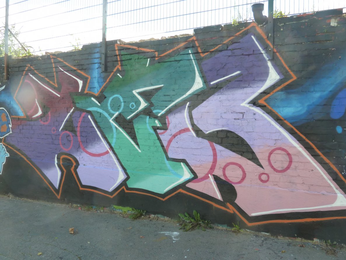 Graffiti Wall in Essen - Photo by PL_PartyZan - dsk, dopie, sins (2014)