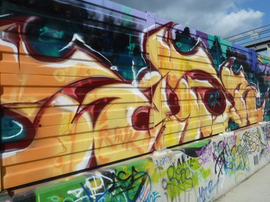 Graffiti Wall in Essen - Photo by PL_PartyZan - gier, rink, stur (2014)