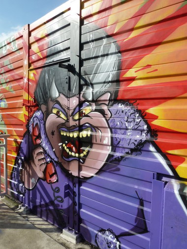 Graffiti Wall in Essen - Photo by PL_PartyZan - Hall, of, fame (2014)