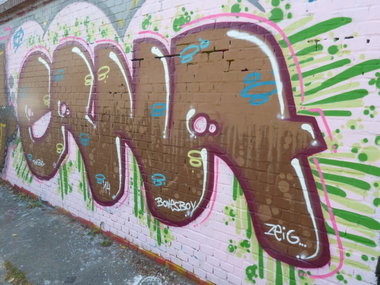 Graffiti Wall - Photo by PL_PartyZan - 2014, essen, Ruhrgebiet (2014)