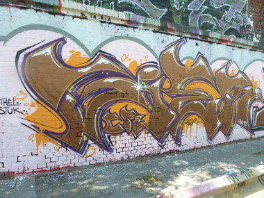Graffiti Wall - Photo by PL_PartyZan - 2014, essen, Ruhrgebiet (2014)