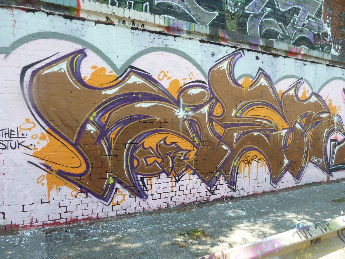 Graffiti Wall - Photo by PL_PartyZan - 2014, essen, Ruhrgebiet (2014)