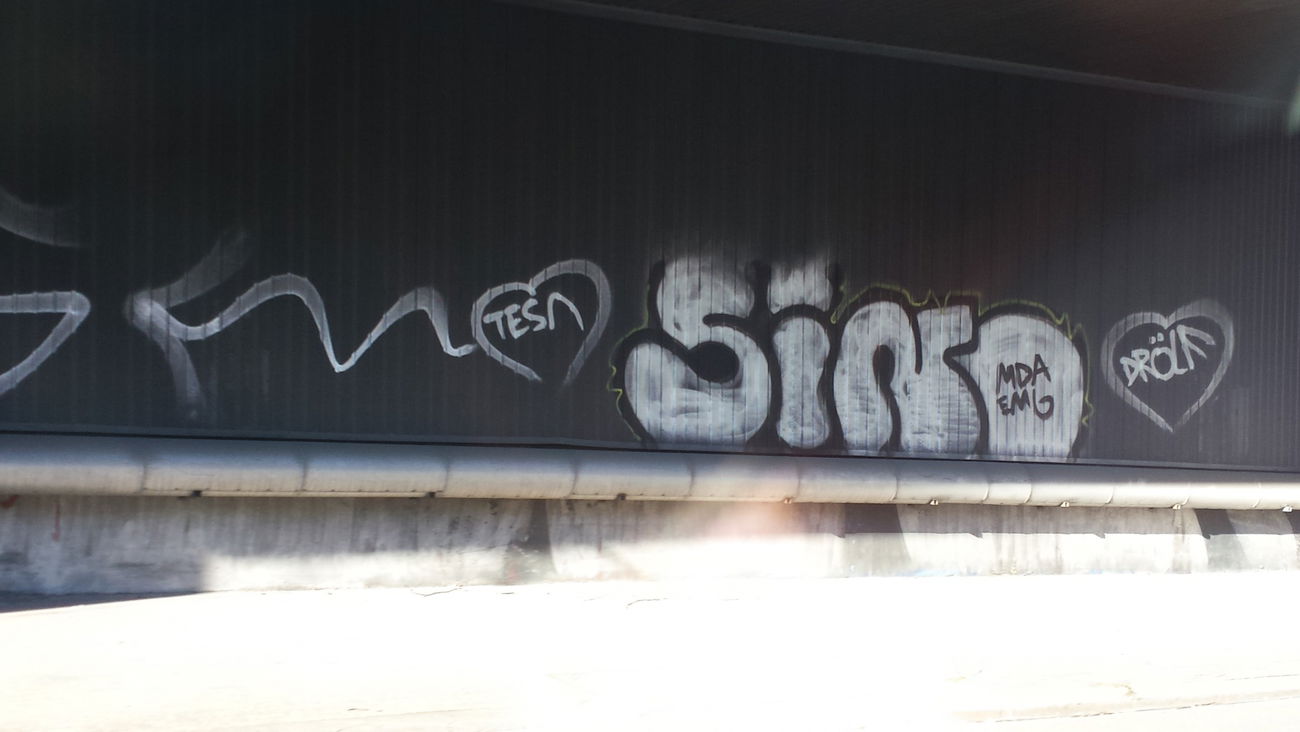 Graffiti Bombing in Essen - Photo by PL_PartyZan - sino, drölf, tesn (2015)