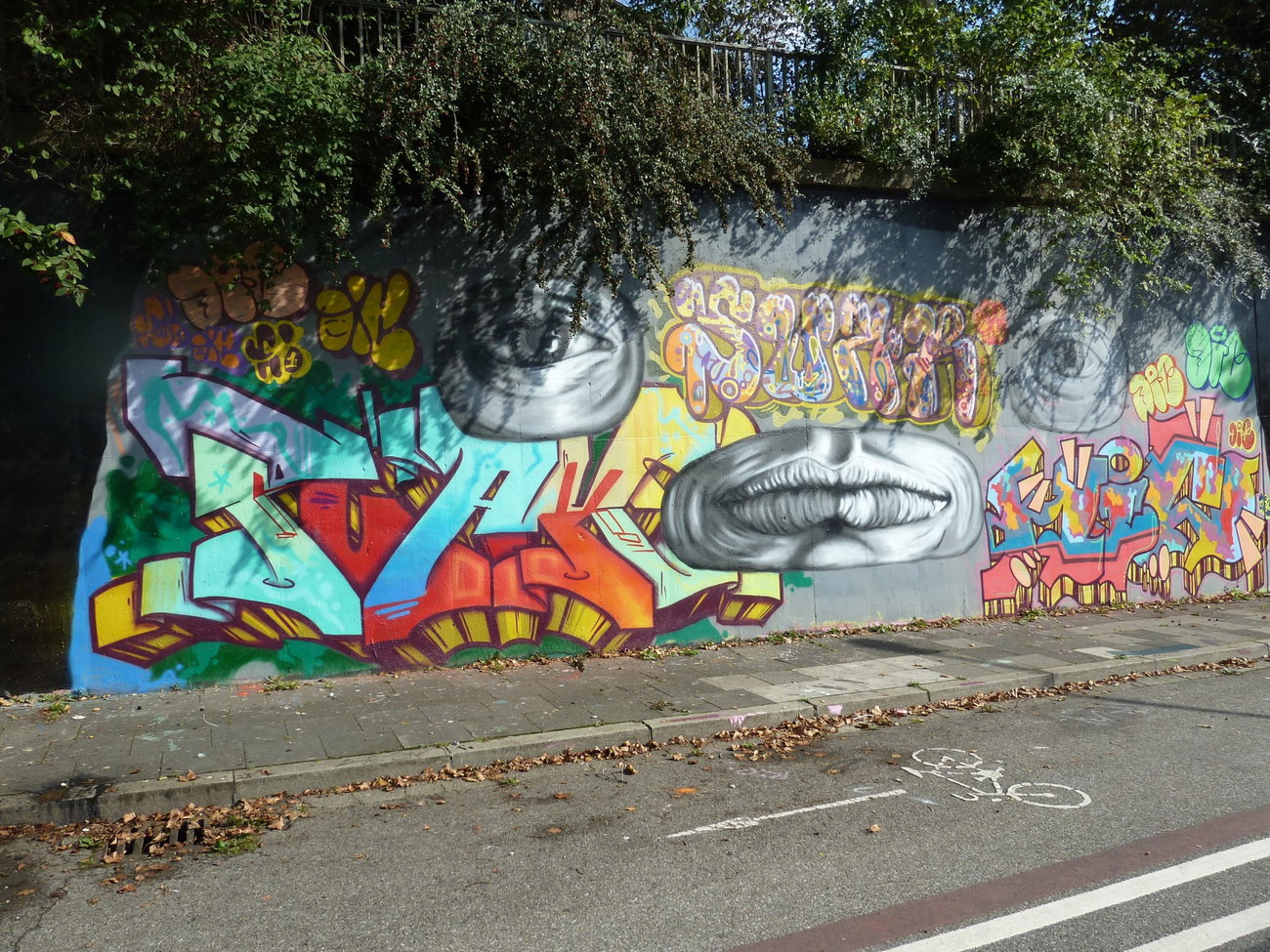 Graffiti Wall - Photo by PL_PartyZan - hafendampf (2014)