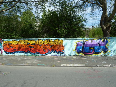 Graffiti Wall - Photo by PL_PartyZan - syr, imx, Mr. (2014)