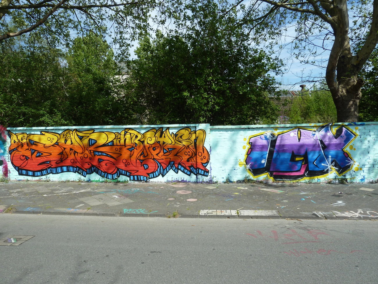 Graffiti Wall - Photo by PL_PartyZan - syr, imx, Mr. (2014)