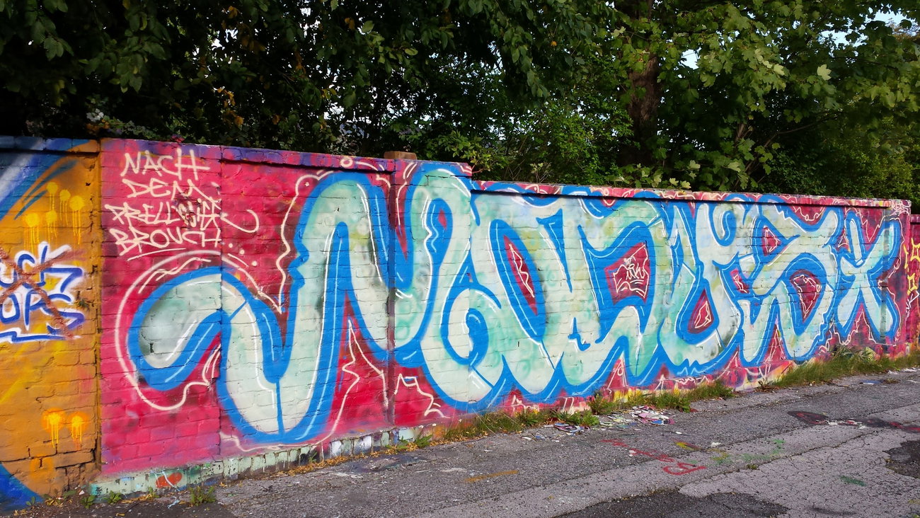 Graffiti Wall in Germany - Photo by PL_PartyZan (2015)