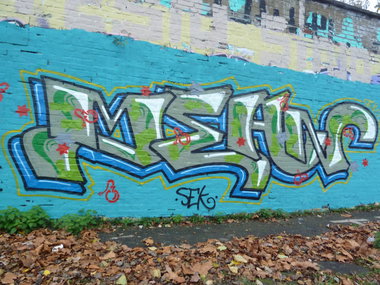 Graffiti Wall in Germany - Photo by PL_PartyZan - mean, sek (2015)