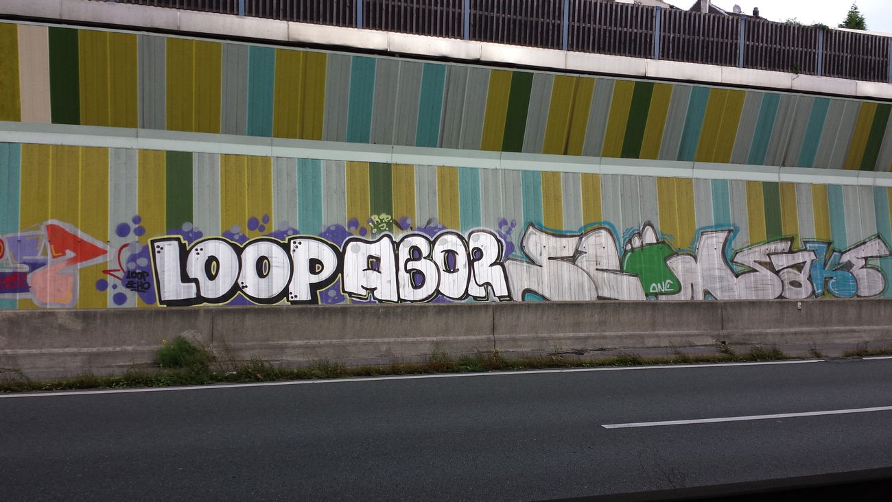 Graffiti Bombing in Essen - Photo by PL_PartyZan (2015)