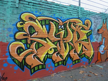 Graffiti Wall in Germany - Photo by PL_PartyZan (2014)