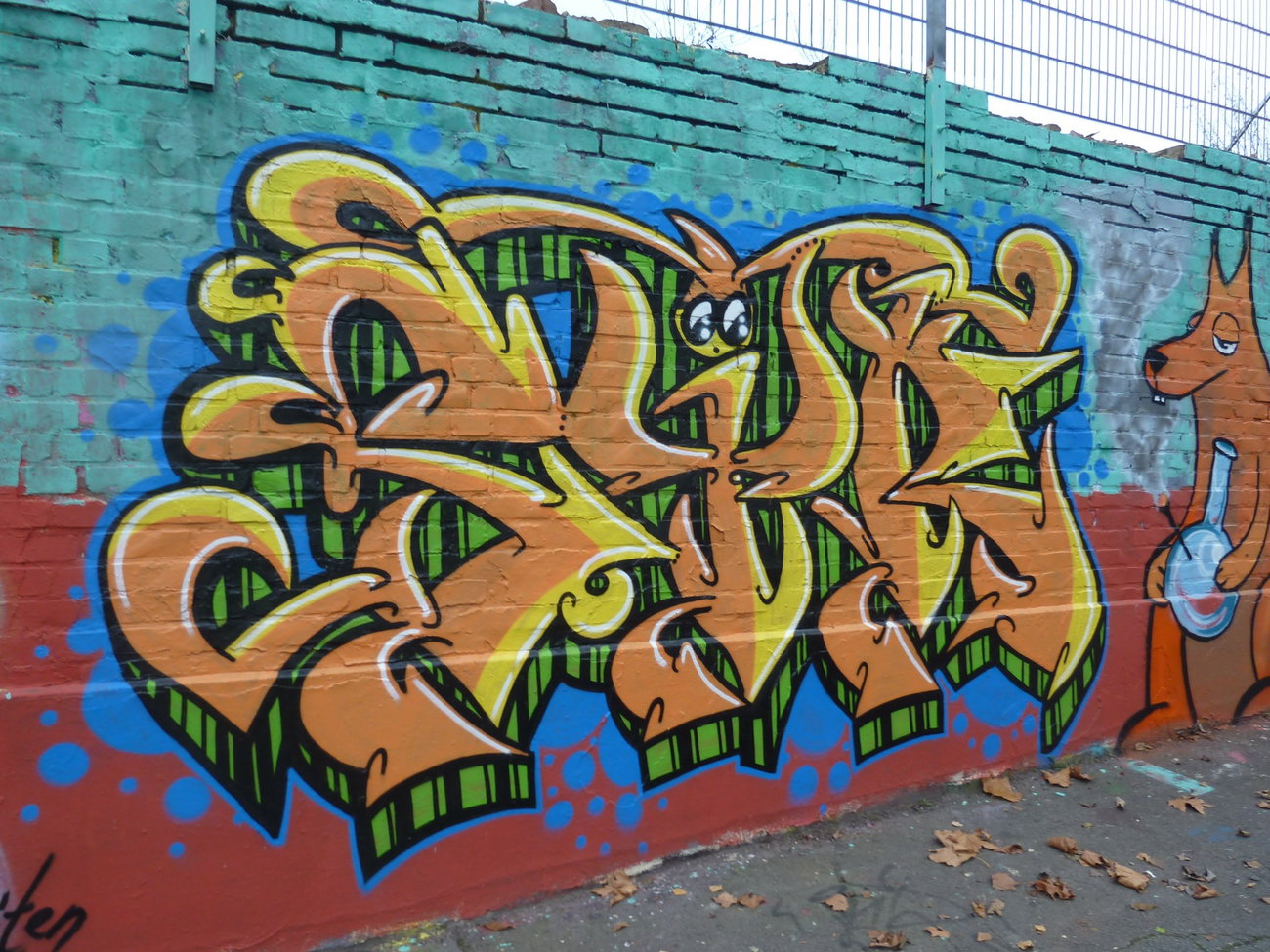 Graffiti Wall in Germany - Photo by PL_PartyZan (2014)