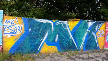 Graffiti Wall in Germany - Photo by PL_PartyZan (2015)