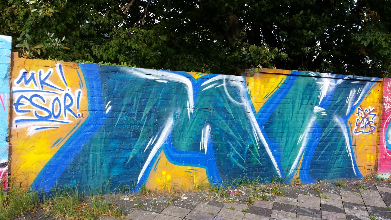 Graffiti Wall in Germany - Photo by PL_PartyZan (2015)