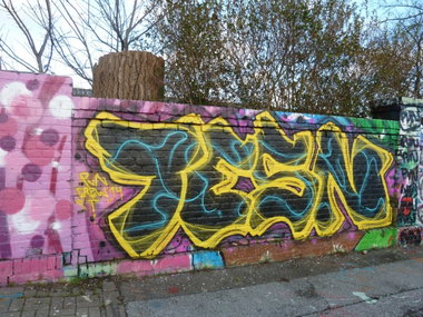 Graffiti Wall in Germany - Photo by PL_PartyZan - hall, of, fame (2015)