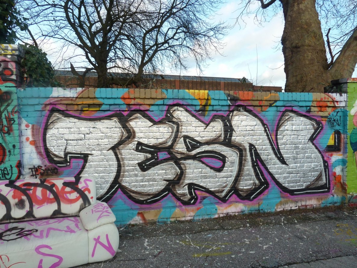 Graffiti Wall in Essen - Photo by PL_PartyZan - hall, of, fame (2015)
