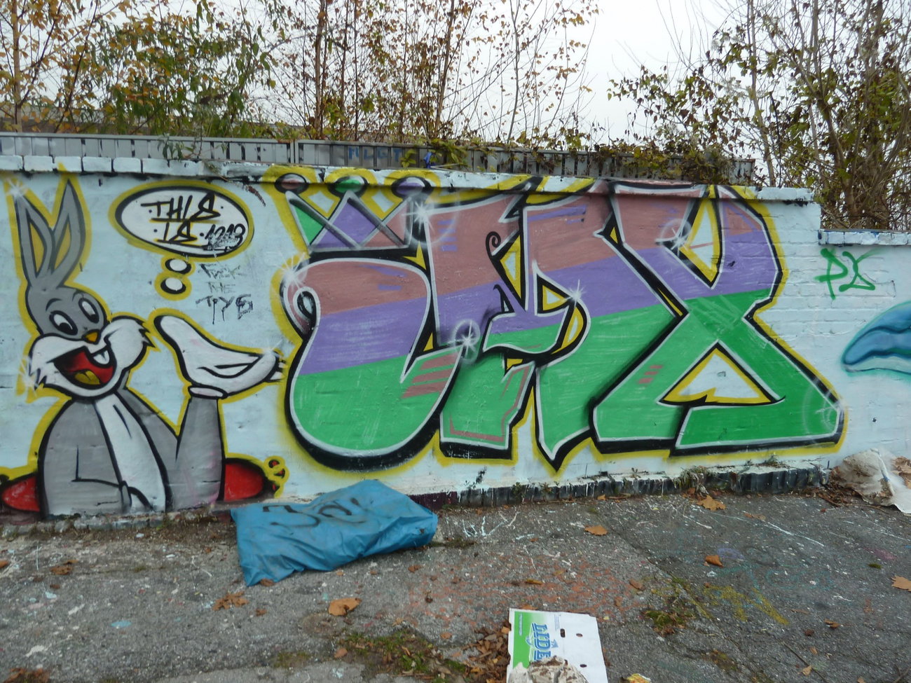 Graffiti Wall in Germany - Photo by PL_PartyZan - imx, this, is (2014)