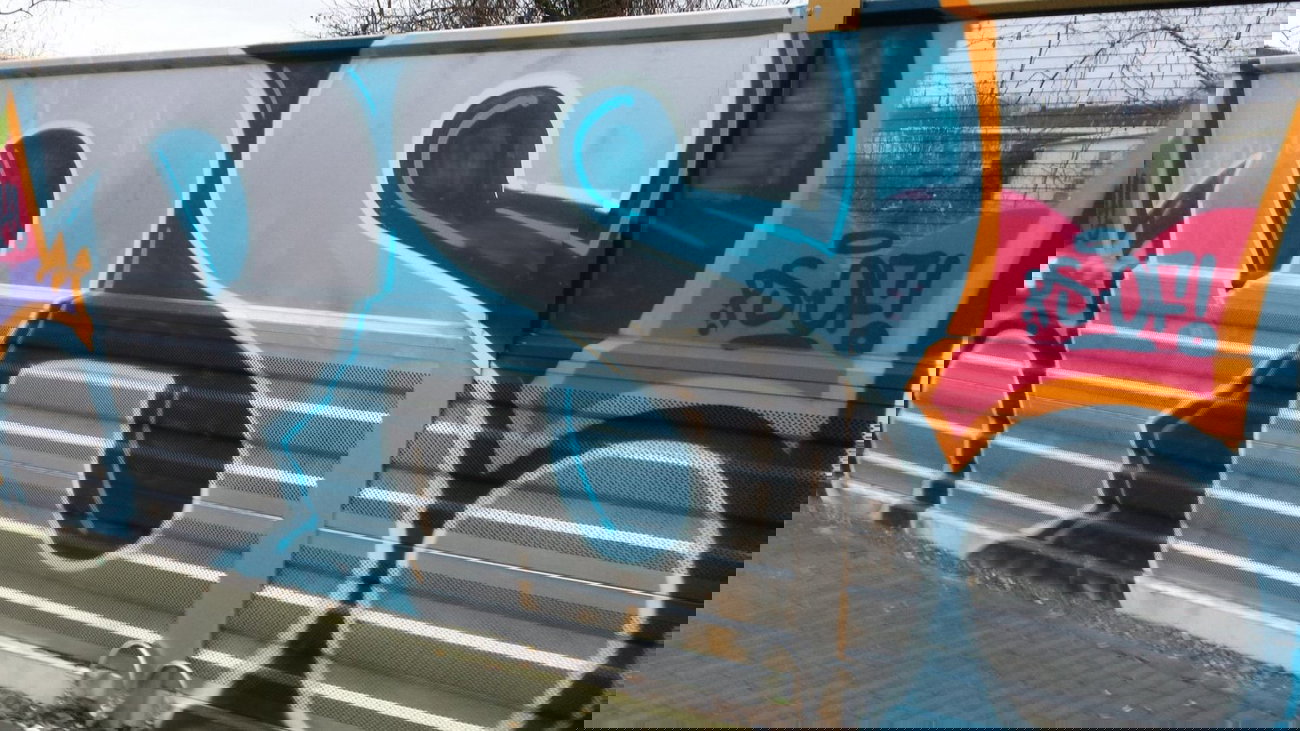 Graffiti Bombing in Essen - Photo by PL_PartyZan - of, ps, acab (2015)