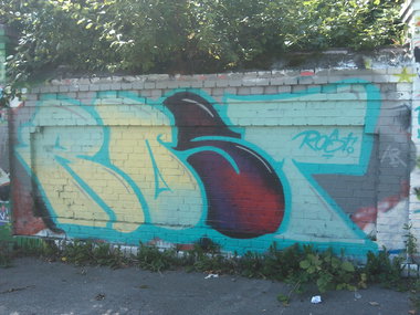 Graffiti Wall in Germany - Photo by PL_PartyZan - rost, oper, hall (2014)