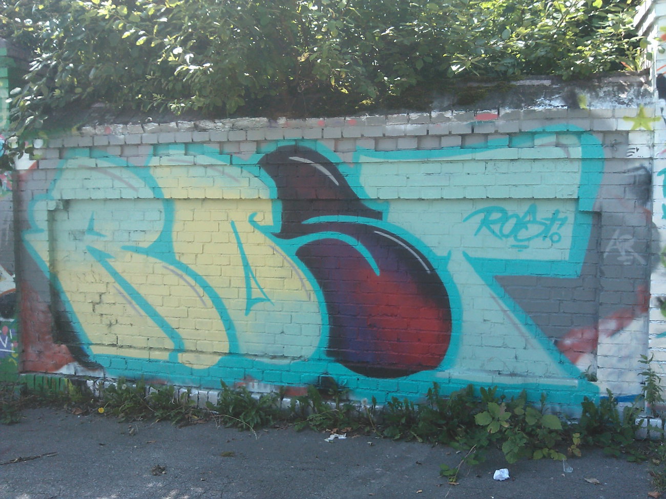 Graffiti Wall in Germany - Photo by PL_PartyZan - rost, oper, hall (2014)