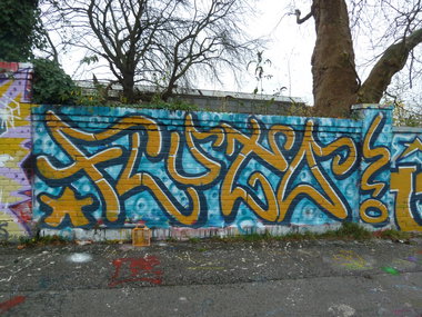Graffiti Wall in Germany - Photo by PL_PartyZan - fluco, scum, scum'r (2015)