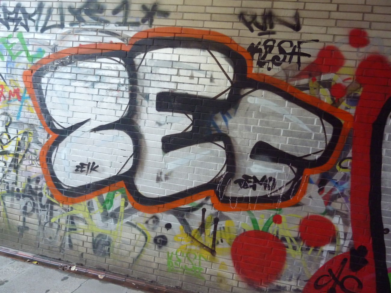 Graffiti Bombing in Germany - Photo by PL_PartyZan - zeig, zec, zeik (2015)